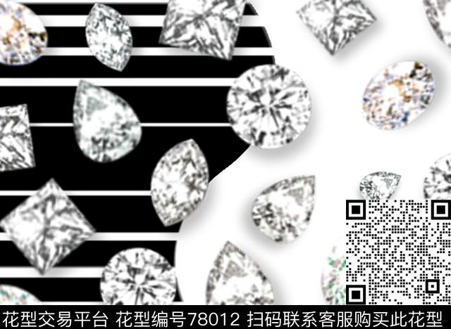 宝石珠宝钻石数码印花华亿平台下载（图片编号: 78012） - 瓦栏（Walan）
