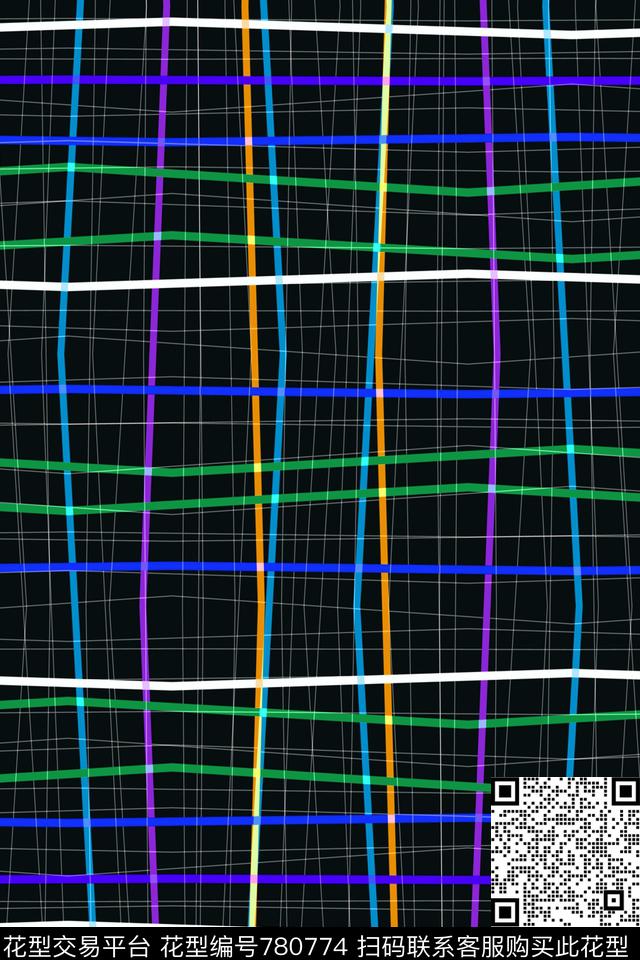 竖条细条纹横条传统印花华亿平台下载（图片编号: 780774） - 瓦栏（Walan）