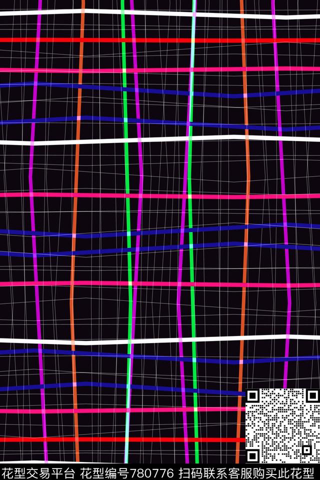 竖条细条纹横条传统印花华亿平台下载（图片编号: 780776） - 瓦栏（Walan）