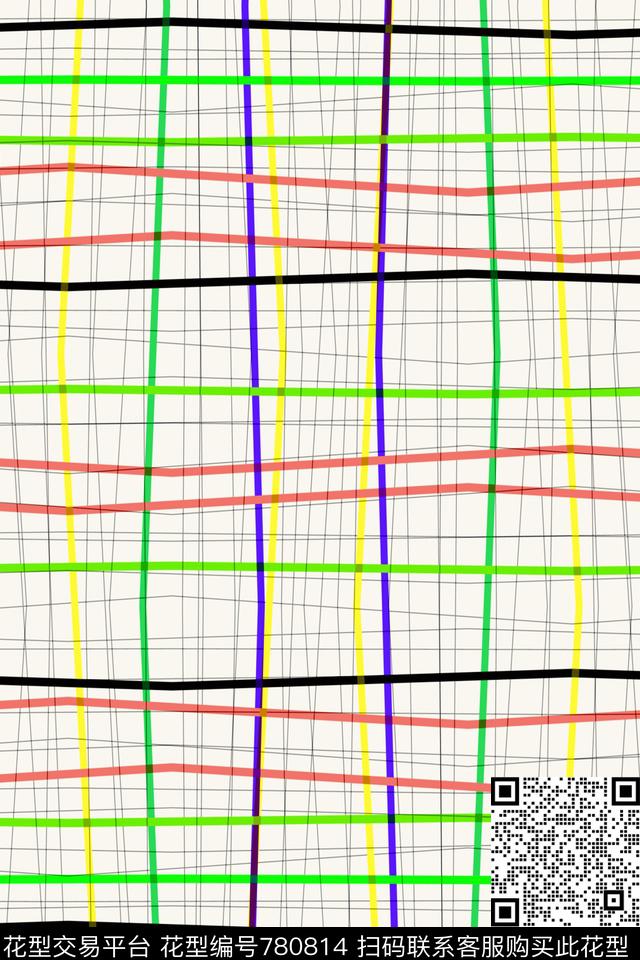 竖条细条纹横条传统印花华亿平台下载（图片编号: 780814） - 瓦栏（Walan）