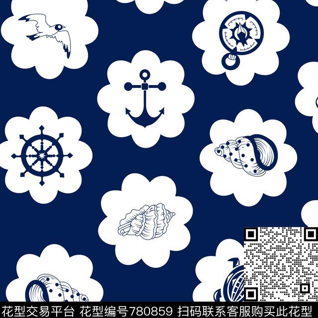 几何少女衣裙系列可爱传统印花华亿平台下载（图片编号: 780859） - 瓦栏（Walan）