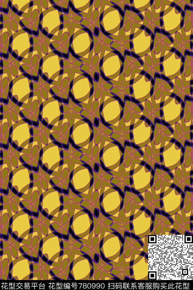 几何格子格子苏格兰格传统印花华亿平台下载（图片编号: 780990） - 瓦栏（Walan）