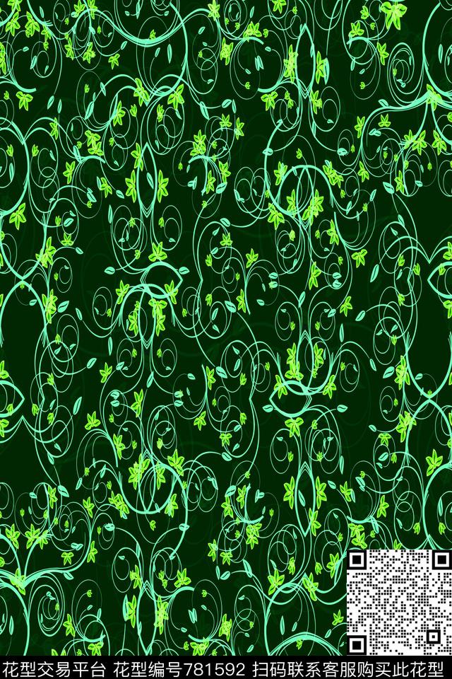 条纹波浪条纹曲线传统印花华亿平台下载（图片编号: 781592） - 瓦栏（Walan）