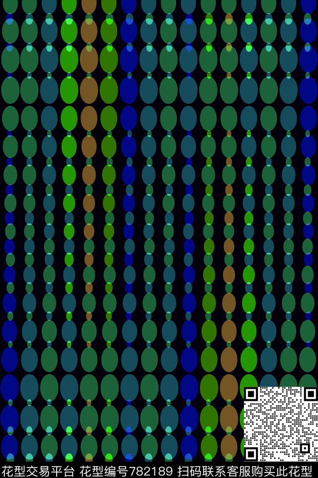 圆点波点圆圈传统印花华亿平台下载（图片编号: 782189） - 瓦栏（Walan）