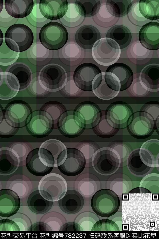 圆点波点圆圈传统印花华亿平台下载（图片编号: 782237） - 瓦栏（Walan）