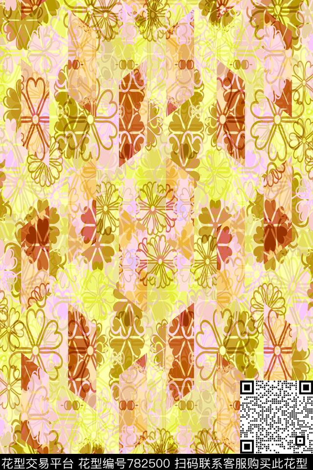 波浪条纹细条纹条纹数码印花华亿平台下载（图片编号: 782500） - 瓦栏（Walan）