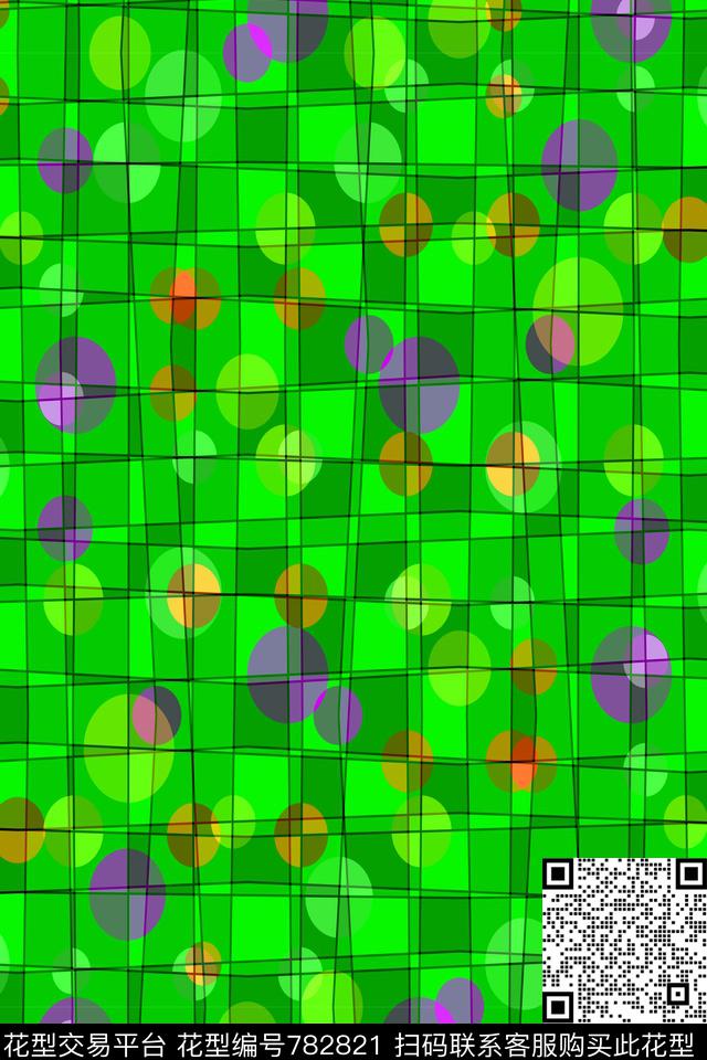 色块圆形圆圈传统印花华亿平台下载（图片编号: 782821） - 瓦栏（Walan）