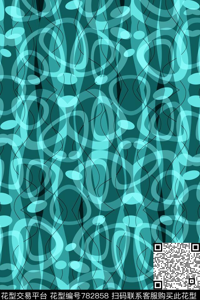 千鸟格十字小方块传统印花华亿平台下载（图片编号: 782858） - 瓦栏（Walan）