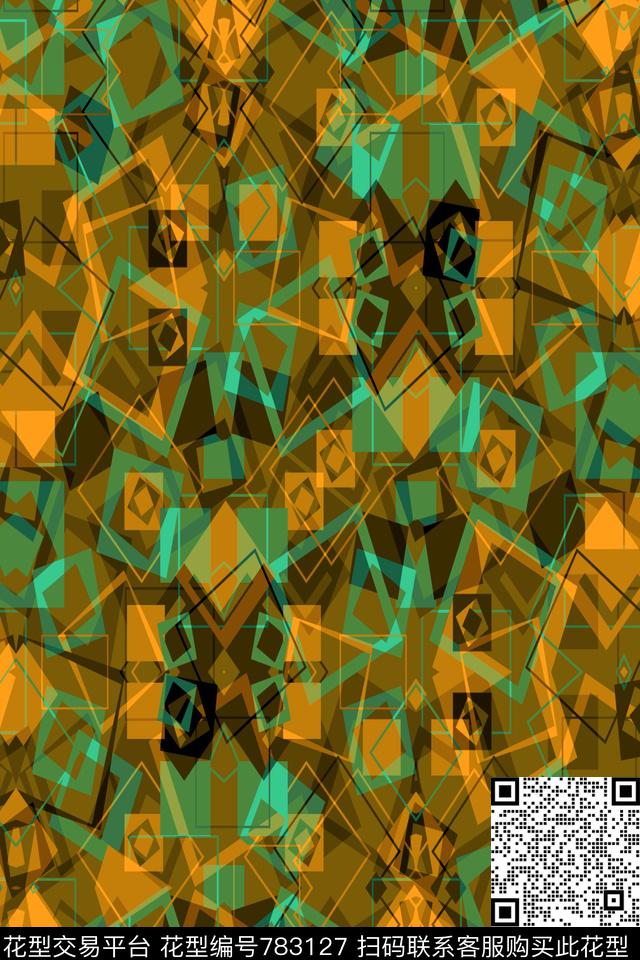 千鸟格方格小方块传统印花华亿平台下载（图片编号: 783127） - 瓦栏（Walan）