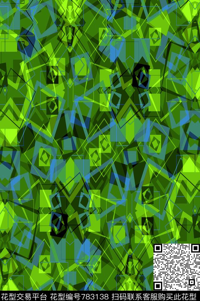 千鸟格方格小方块传统印花华亿平台下载（图片编号: 783138） - 瓦栏（Walan）