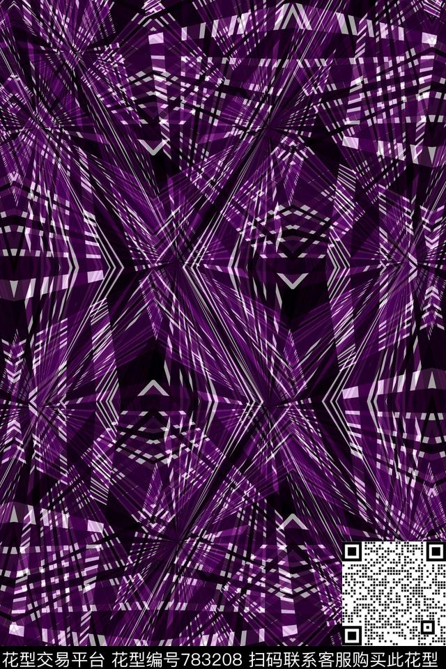 条纹艺术细条纹条子传统印花华亿平台下载（图片编号: 783208） - 瓦栏（Walan）