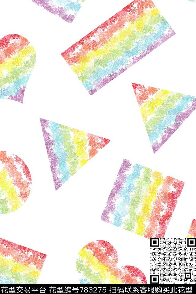 童装圆点几何传统印花华亿平台下载（图片编号: 783275） - 瓦栏（Walan）