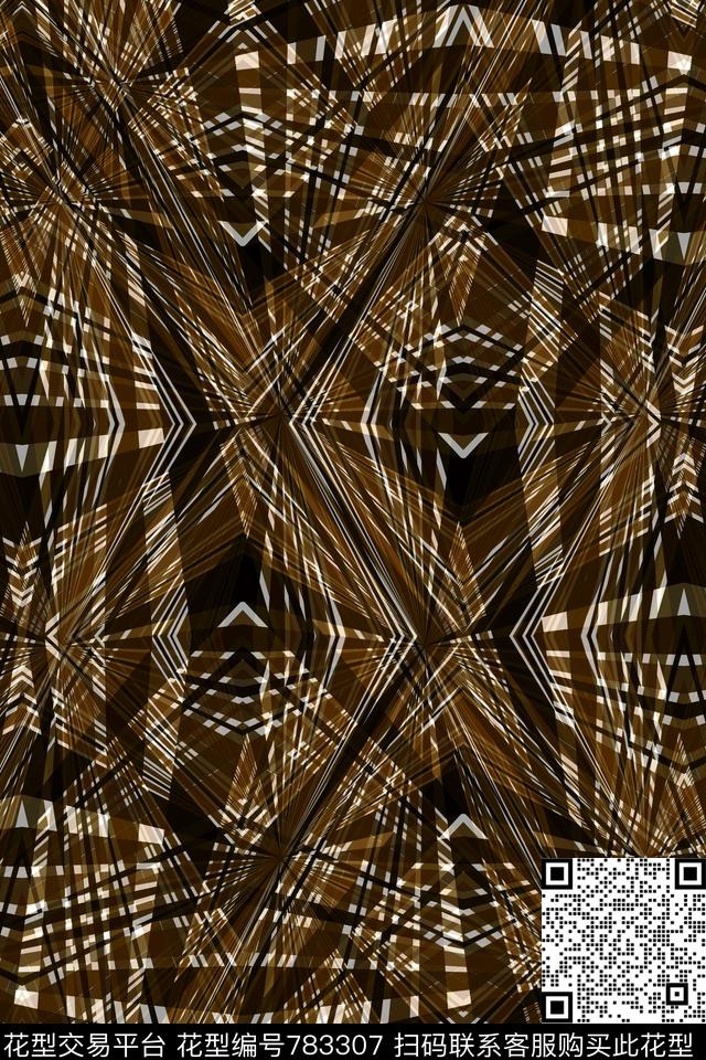 条纹艺术细条纹条子传统印花华亿平台下载（图片编号: 783307） - 瓦栏（Walan）