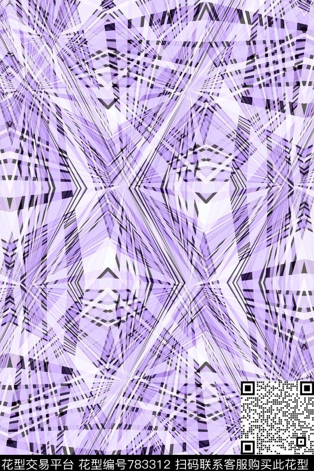 条纹艺术细条纹条子传统印花华亿平台下载（图片编号: 783312） - 瓦栏（Walan）