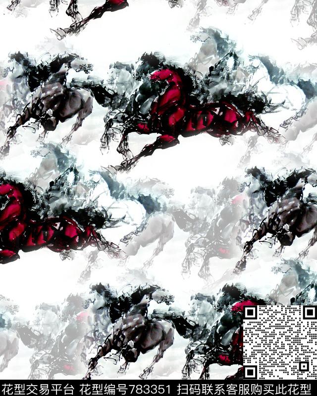 男装潮流时尚卫衣男装T桖胸花商务男装数码印花华亿平台下载（图片编号: 783351） - 瓦栏（Walan）