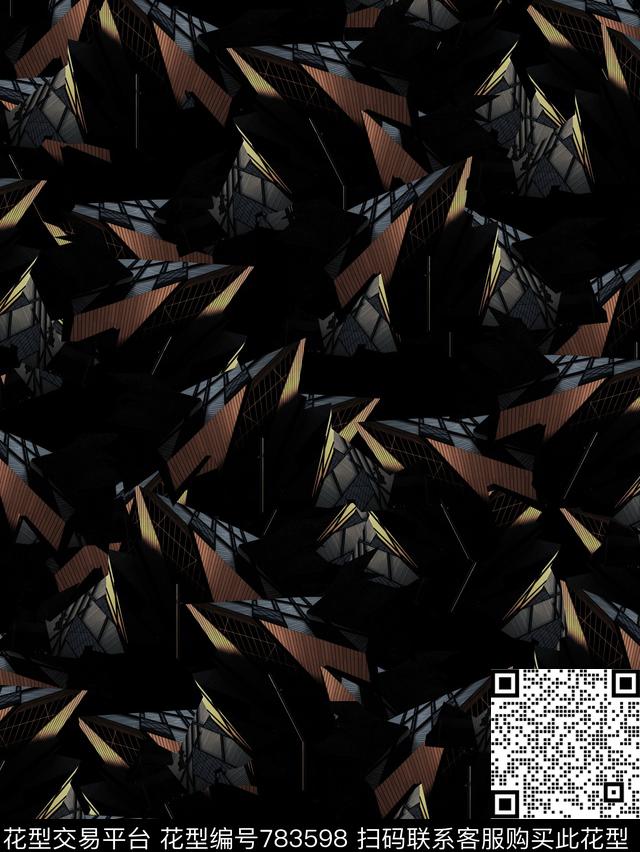 复古艺术男装华亿平台数码印花华亿平台下载（图片编号: 783598） - 瓦栏（Walan）