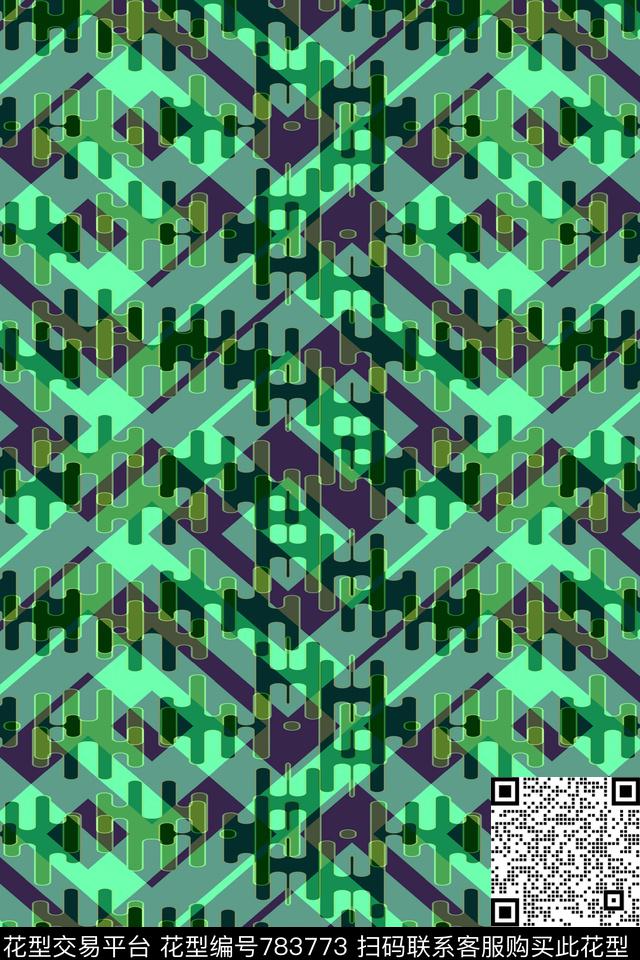 条子曲线波浪条纹传统印花华亿平台下载（图片编号: 783773） - 瓦栏（Walan）