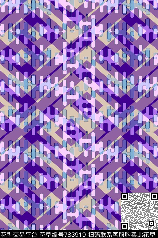 条子曲线波浪条纹传统印花华亿平台下载（图片编号: 783919） - 瓦栏（Walan）