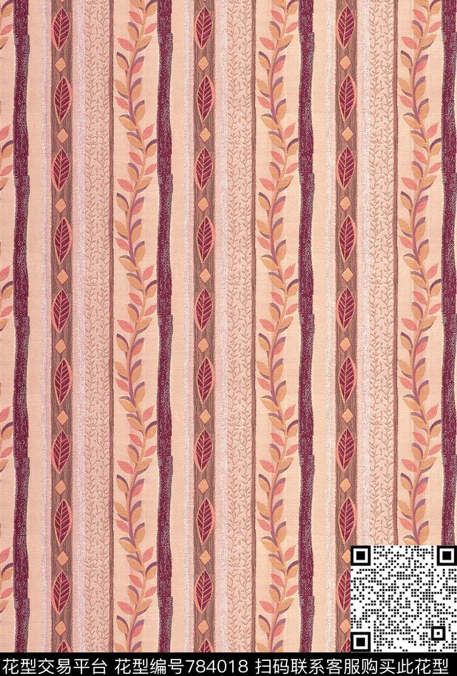 线条华亿平台几何传统印花华亿平台下载（图片编号: 784018） - 瓦栏（Walan）