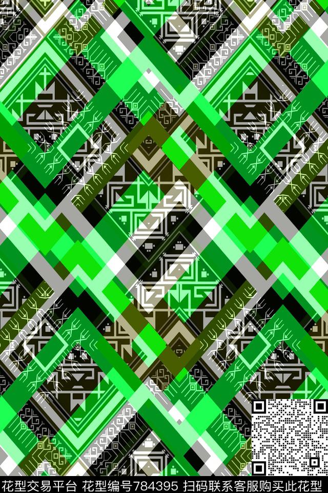 苏格兰格格子条纹格子衫传统印花华亿平台下载（图片编号: 784395） - 瓦栏（Walan）