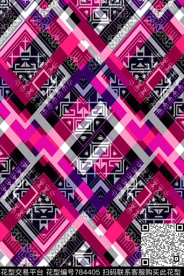 苏格兰格格子条纹格子衫传统印花华亿平台下载（图片编号: 784405） - 瓦栏（Walan）