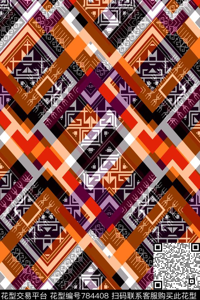 苏格兰格格子条纹格子衫传统印花华亿平台下载（图片编号: 784408） - 瓦栏（Walan）