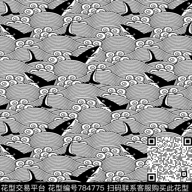 日韩风民族风男装传统印花华亿平台下载（图片编号: 784775） - 瓦栏（Walan）