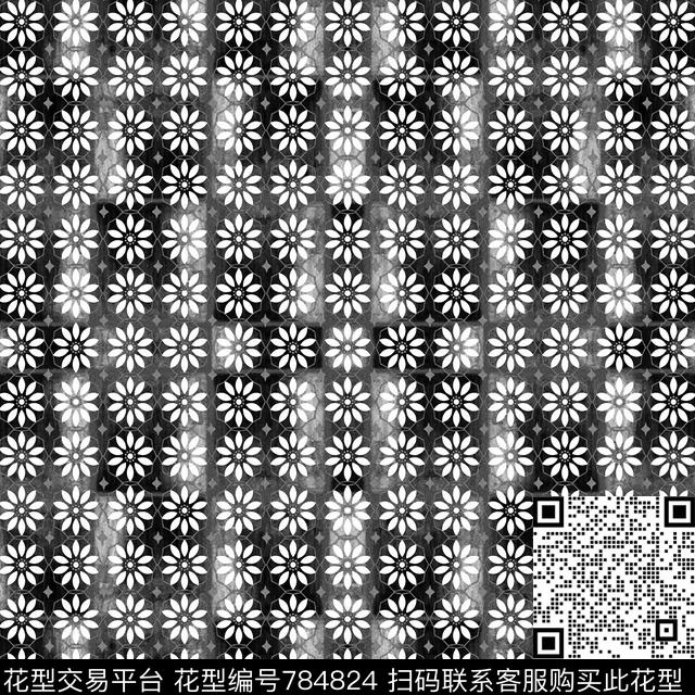 男装复古装饰艺术风格数码印花华亿平台下载（图片编号: 784824） - 瓦栏（Walan）
