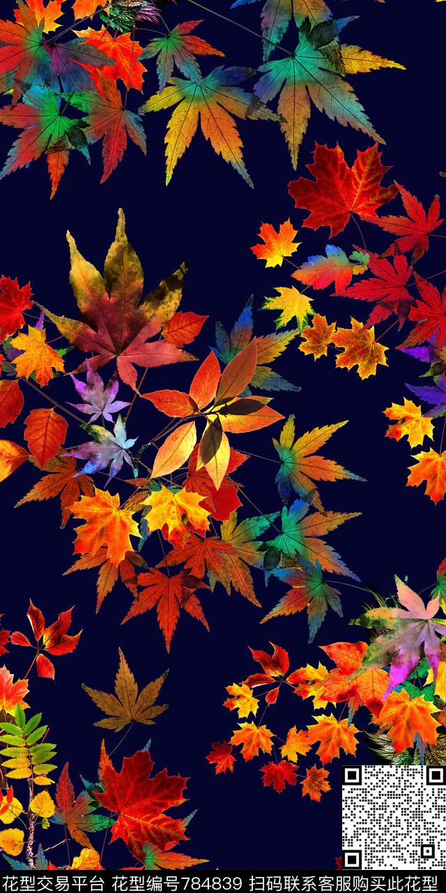 风景数码流行时尚数码印花华亿平台下载（图片编号: 784839） - 瓦栏（Walan）