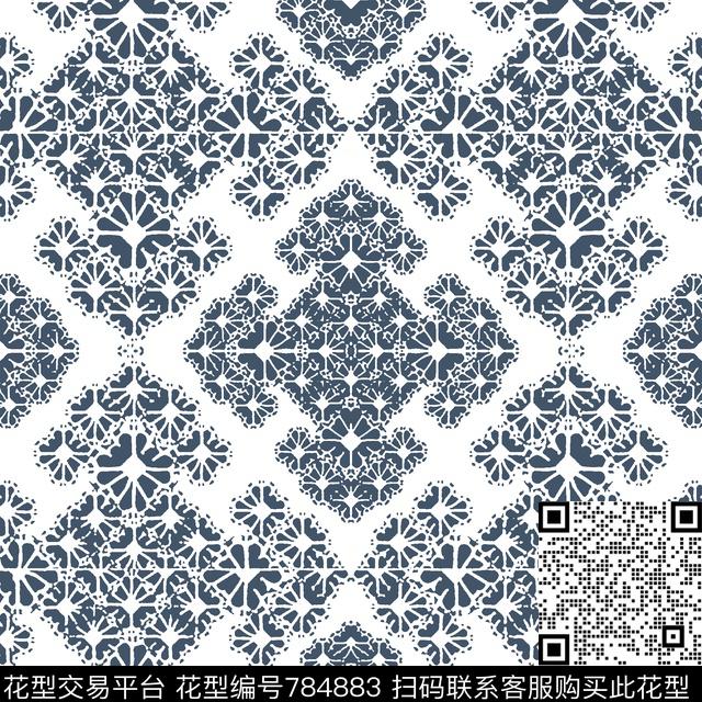 男装复古装饰艺术风格传统印花华亿平台下载（图片编号: 784883） - 瓦栏（Walan）