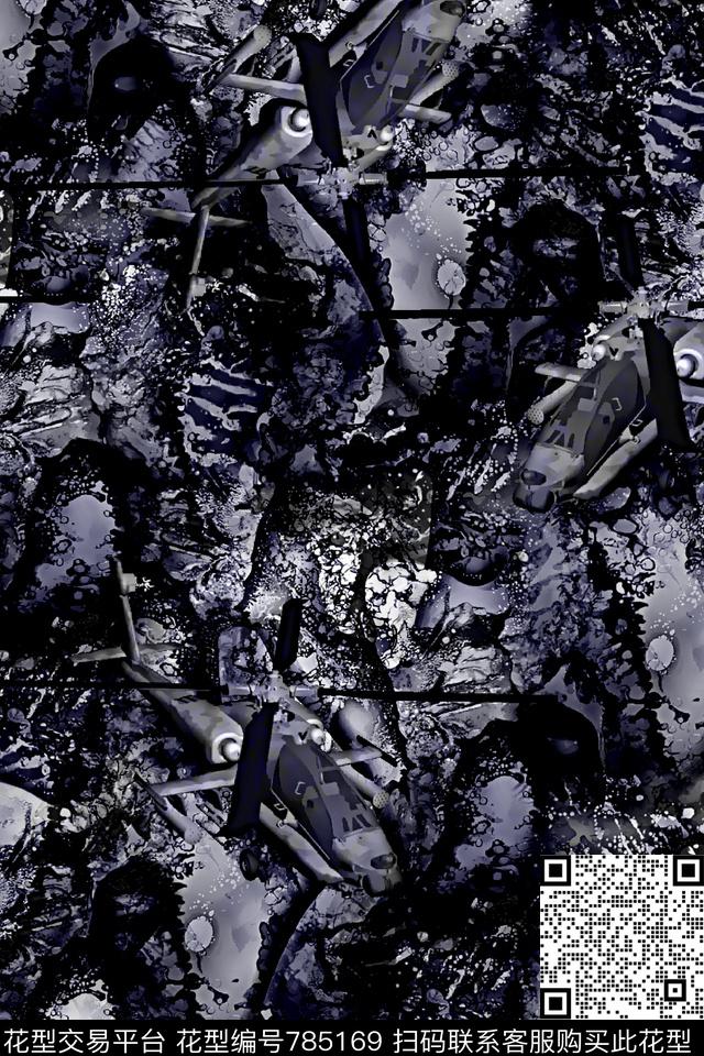 抽象纹理肌理纹理男装夹克华亿平台数码印花华亿平台下载（图片编号: 785169） - 瓦栏（Walan）