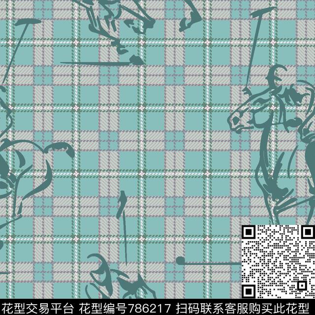 几何十字小方块数码印花华亿平台下载（图片编号: 786217） - 瓦栏（Walan）