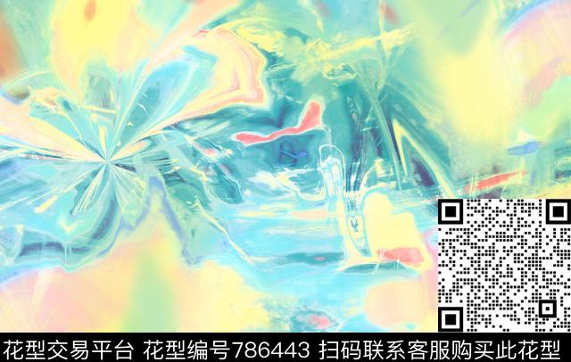 乱花花山水传统印花华亿平台下载（图片编号: 786443） - 瓦栏（Walan）