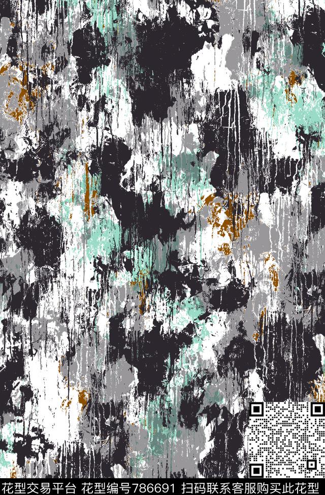 抽象纹理男装华亿平台男装夹克华亿平台传统印花华亿平台下载（图片编号: 786691） - 瓦栏（Walan）