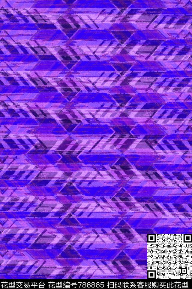 波浪条纹细条纹横条传统印花华亿平台下载（图片编号: 786865） - 瓦栏（Walan）