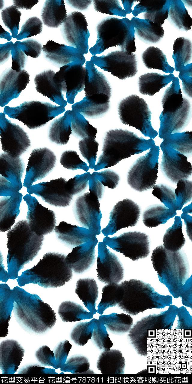 小碎花花卉花朵数码印花华亿平台下载（图片编号: 787841） - 瓦栏（Walan）