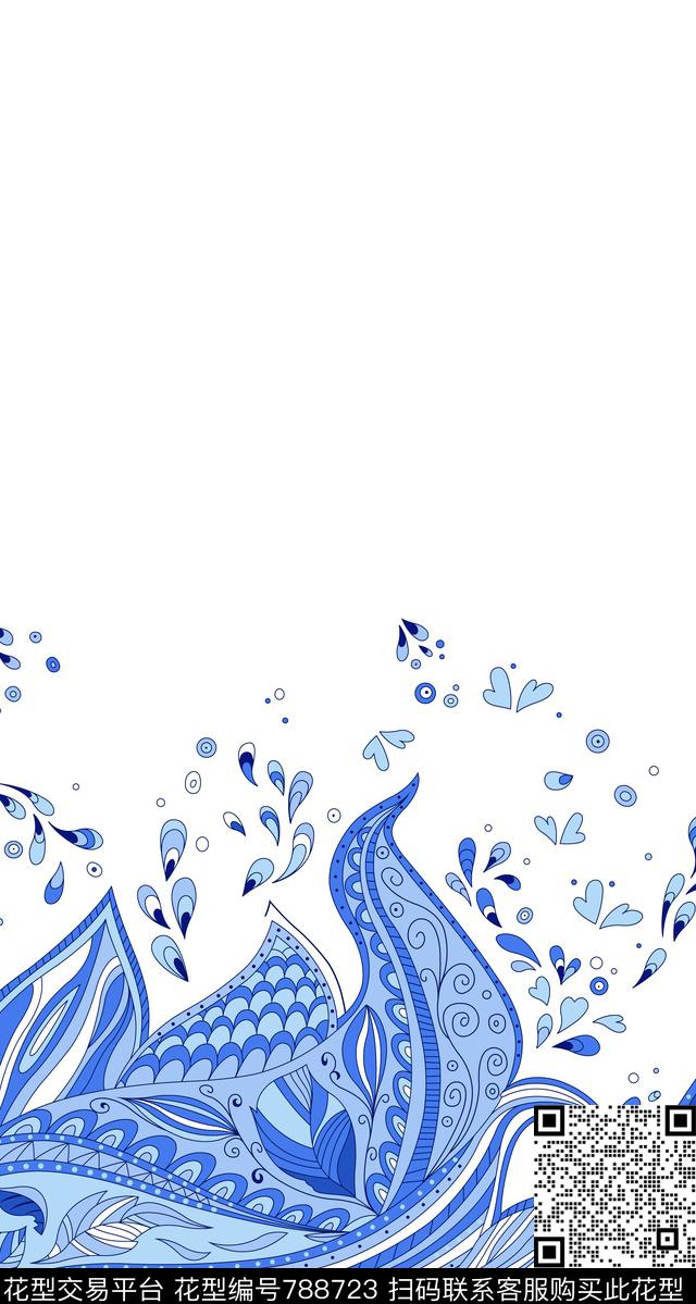 绚烂的几何花卉中东/迪拜风格服饰纹样传统民族风几何花卉传统印花华亿平台下载（图片编号: 788723） - 瓦栏（Walan）