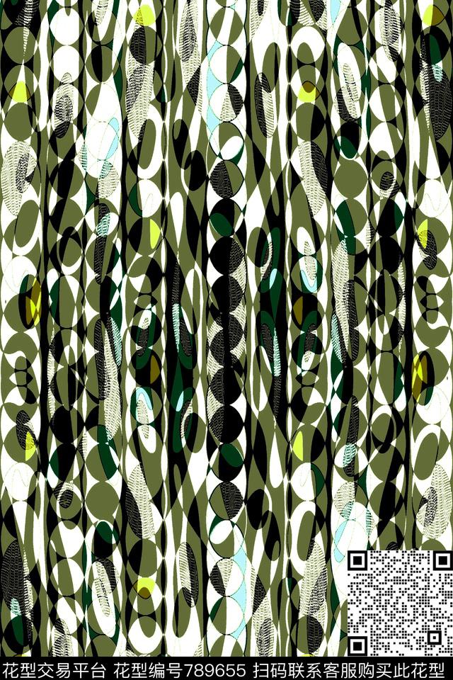 细条纹曲线竖条传统印花华亿平台下载（图片编号: 789655） - 瓦栏（Walan）