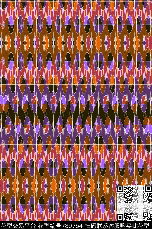 细条纹条子横条传统印花华亿平台下载（图片编号: 789754） - 瓦栏（Walan）