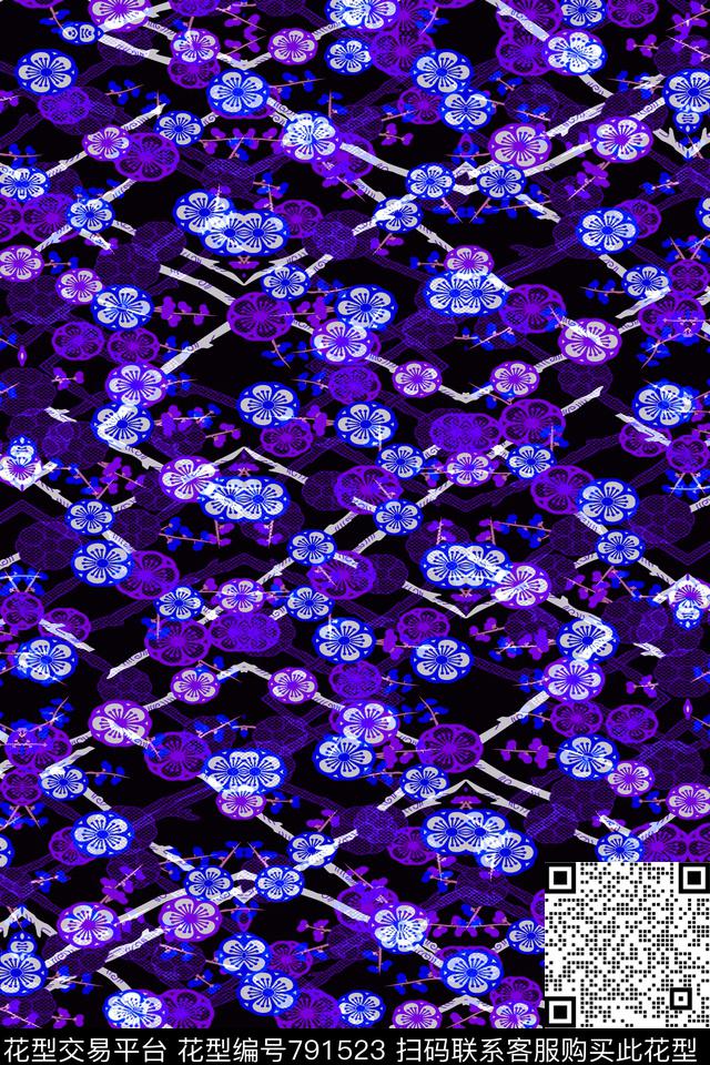 细条纹波浪条纹条子传统印花华亿平台下载（图片编号: 791523） - 瓦栏（Walan）