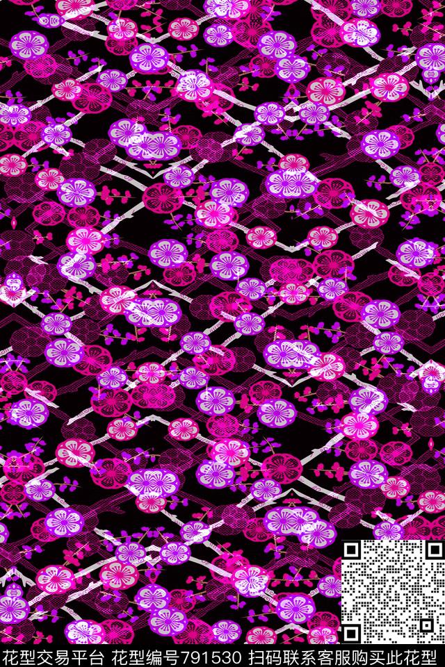 细条纹波浪条纹条子传统印花华亿平台下载（图片编号: 791530） - 瓦栏（Walan）