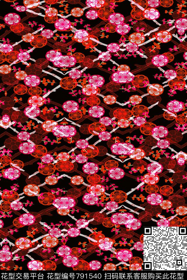 细条纹波浪条纹条子传统印花华亿平台下载（图片编号: 791540） - 瓦栏（Walan）