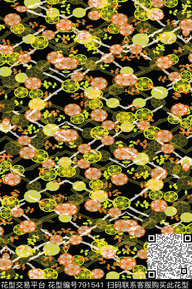 细条纹波浪条纹条子传统印花华亿平台下载（图片编号: 791541） - 瓦栏（Walan）