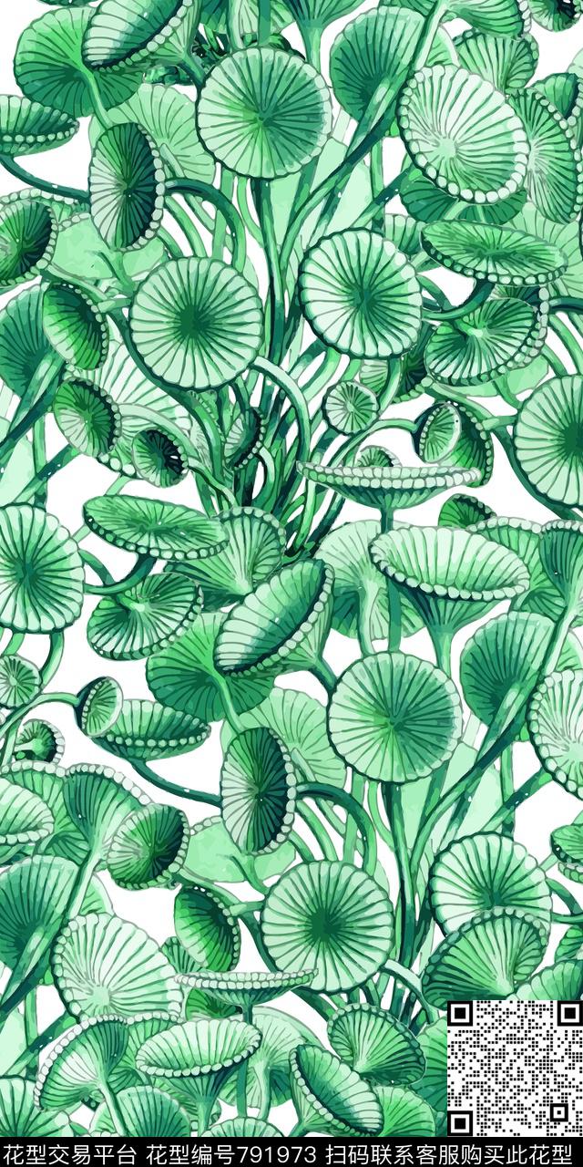 中国风水墨风景数码印花华亿平台下载（图片编号: 791973） - 瓦栏（Walan）