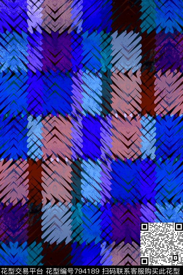 细条纹条子横条传统印花华亿平台下载（图片编号: 794189） - 瓦栏（Walan）