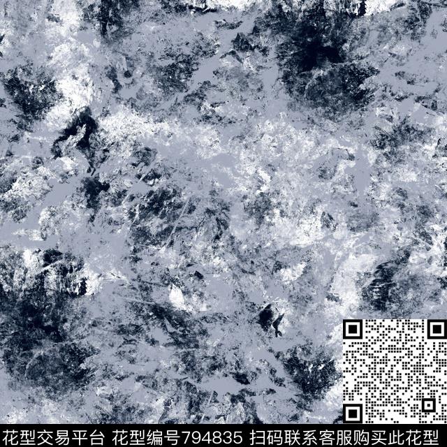纹理笔触大理石数码印花华亿平台下载（图片编号: 794835） - 瓦栏（Walan）