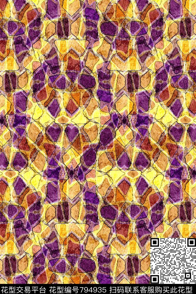 艺术大理石纹理大理石鹅卵石数码印花华亿平台下载（图片编号: 794935） - 瓦栏（Walan）