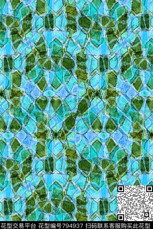 艺术大理石纹理大理石鹅卵石数码印花华亿平台下载（图片编号: 794937） - 瓦栏（Walan）