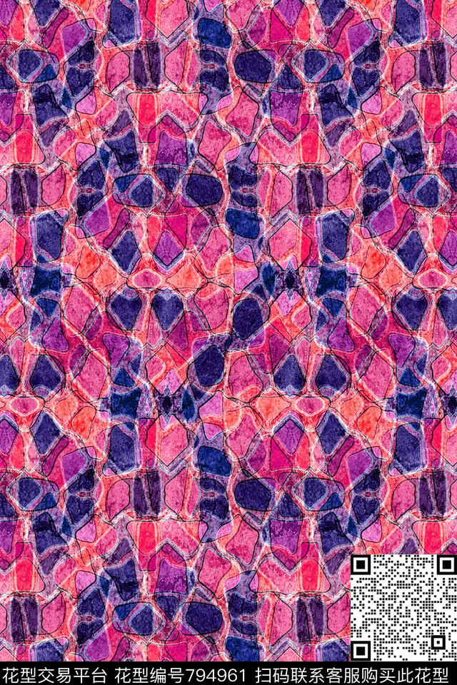 艺术大理石纹理大理石鹅卵石数码印花华亿平台下载（图片编号: 794961） - 瓦栏（Walan）