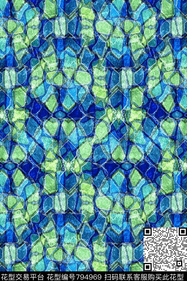 艺术大理石纹理大理石鹅卵石数码印花华亿平台下载（图片编号: 794969） - 瓦栏（Walan）